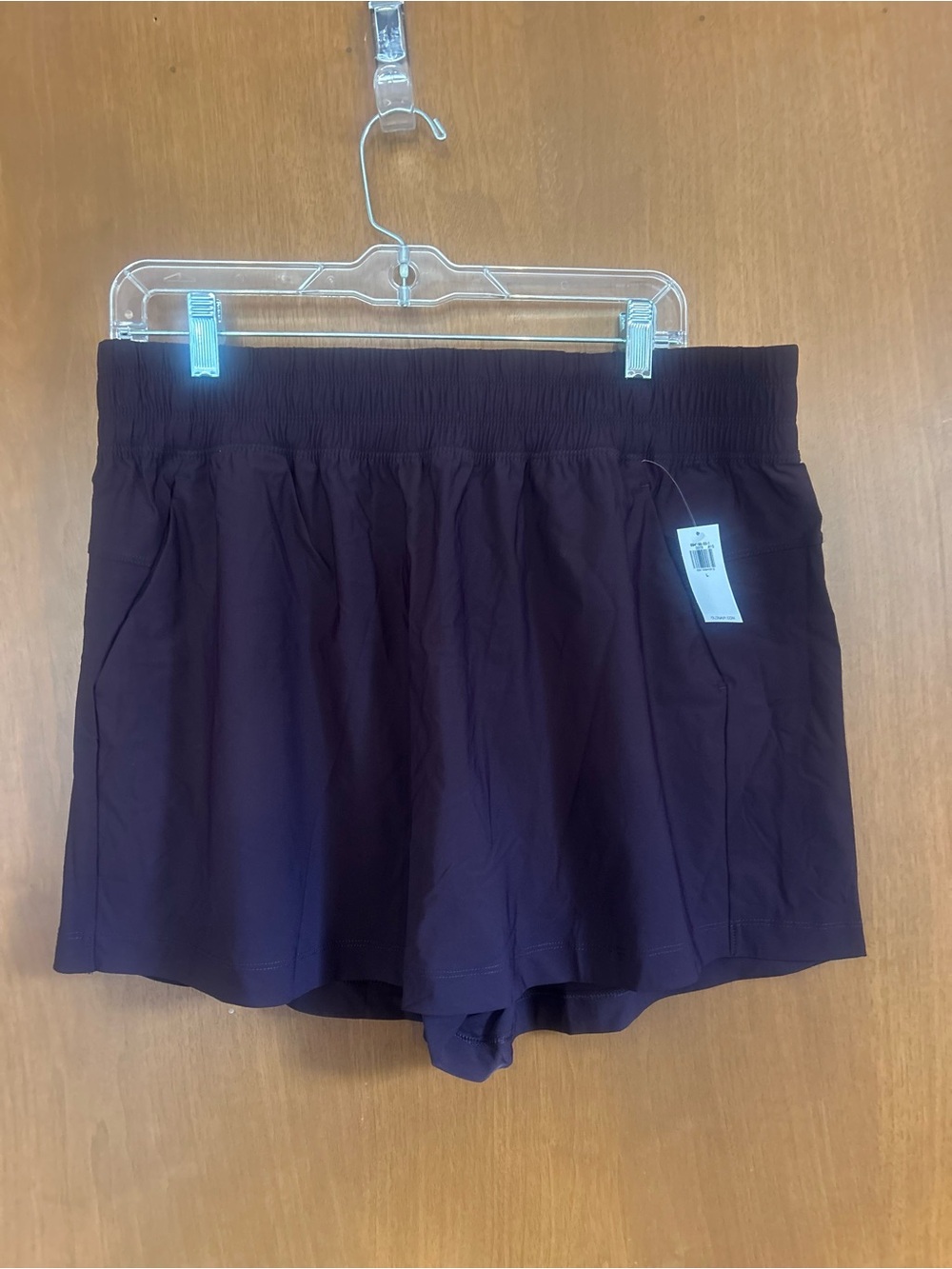Old Navy Women's Elastic Waist Casual Skort - Deep Plum